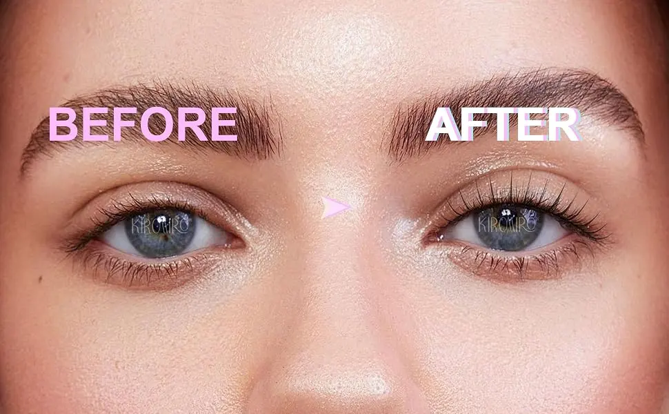Kiromiro Eyelashes Wispy 10mm False Lashes Natural Look Fluffy 3D Mink Lashes Short Strip Lashes Pack 10mm Clear Band - natural false lashes wispy