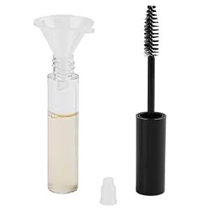 Hedume 32 Pack 10ml Empty Mascara Tube with Eyelash Wand, Eyelash Cream Container Bottle with Rubber Inserts and Funnels for Castor Oil, DIY Cosmetics - product information 3