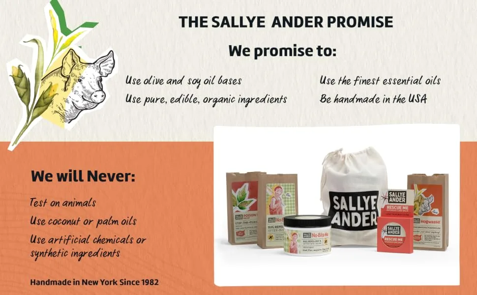 Sallye Ander Hogwash! Soap - 1 Bar - Laundry Treatment Scrub - All-Natural Handmade Soap - Cornmeal Hand Wash - sallye ander