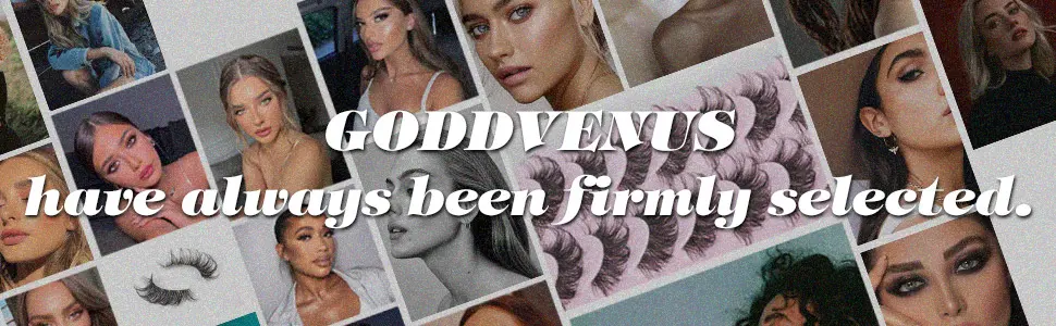 Colored Eyelashes Colorful Lashes Strips with 7 Colors Full D Curl Fluffy Mink Lashes 5D False Eyelashes Pack 7 Pairs by Goddvenus B-Rainbow Color - product information 6