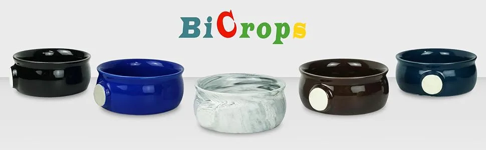 Bicrops Shaving Soap Bowl For Men, Easier to Lather-Black - group photo