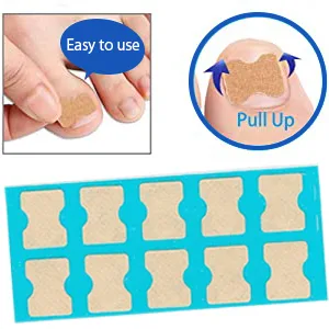 Toenail Corrector Patch, Ingrown Toe Nail Correction Sticker, Glue-Free Ingrown Toenail Corrector Strip, With Nail Correction Tool, 60PCS - product information 5