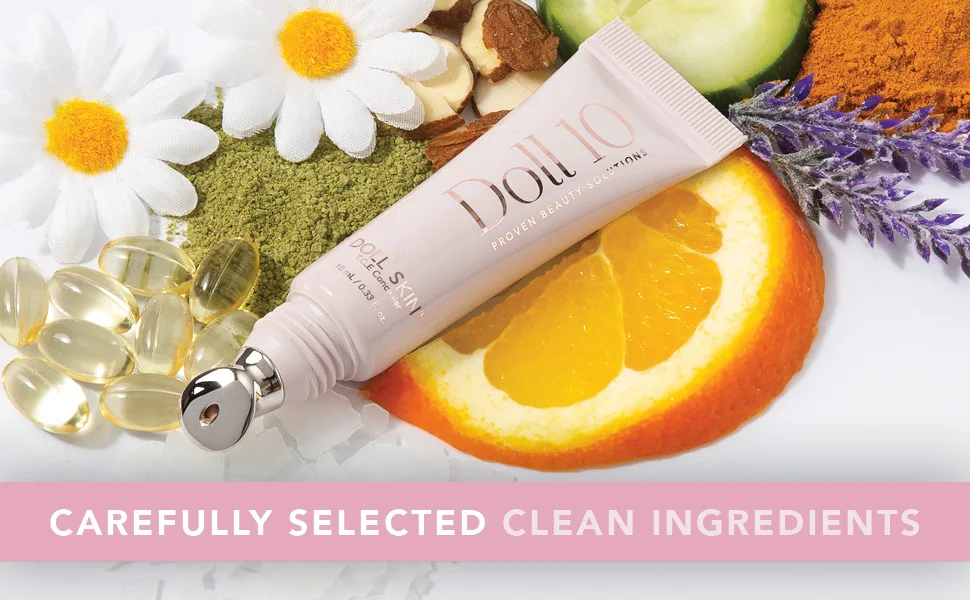 Doll Skin T.C.E Super Coverage Treatment Concealer - Color Correcting Lightweight Vegan & Good for Skin Makeup (Light) - Carefully selected clean ingredients so you can have confidence in your make-up