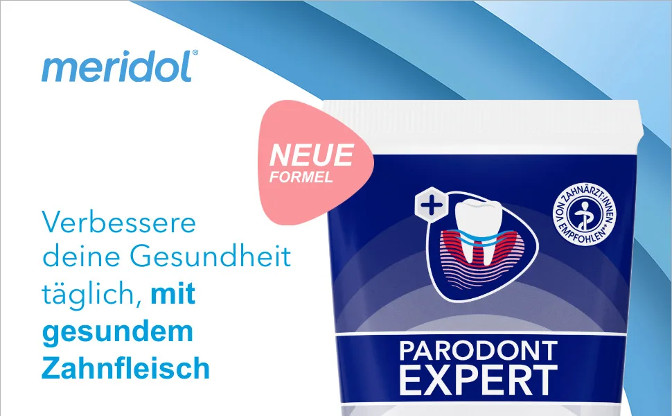 Meridol toothpaste parodont expert 75 ml - toothpaste looks antibacterial and thus supports the natural healing process of the gums 75 ml (1 -pack) toothpaste - product information 1