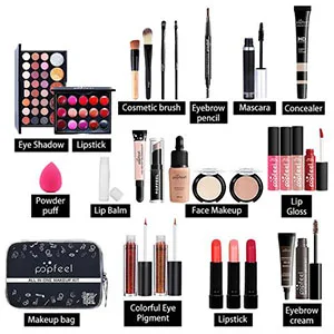 Full Makeup Kit For Women, All-in-One Makeup Set, Makeup Gift Set for Girls Makeup Essential Starter Kit Includes Lip Gloss Blush Brush Eyeshadow Foundation - product information 3