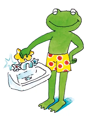 Frog kitchen hygiene cleaner hygienic neutralized smells with natural juniper extract 1-pack (1 x 300ml) 300 ml (1 Pack) - Comic Frosch