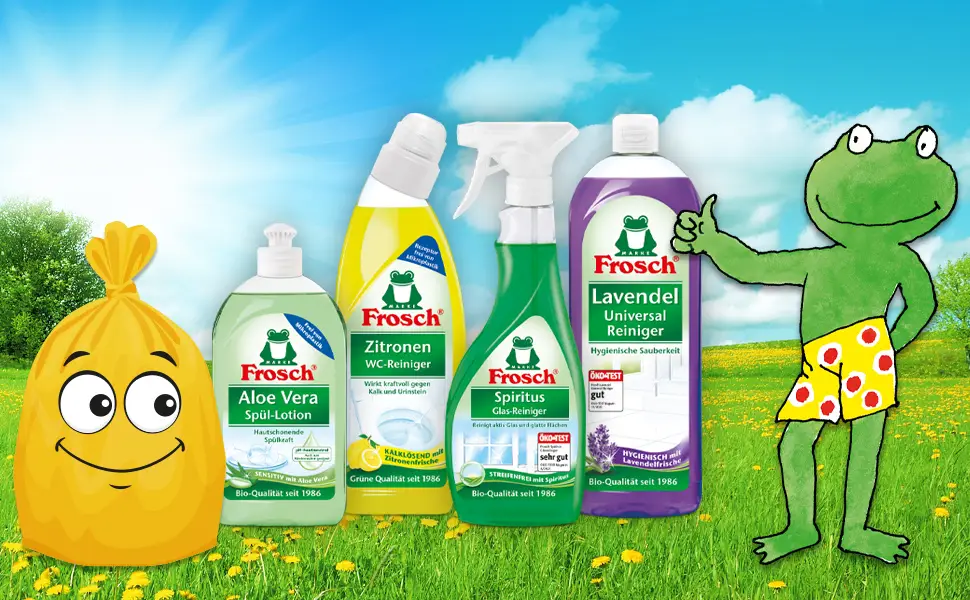 Frog kitchen hygiene cleaner hygienic neutralized smells with natural juniper extract 1-pack (1 x 300ml) 300 ml (1 Pack) - haushaltsreiniger