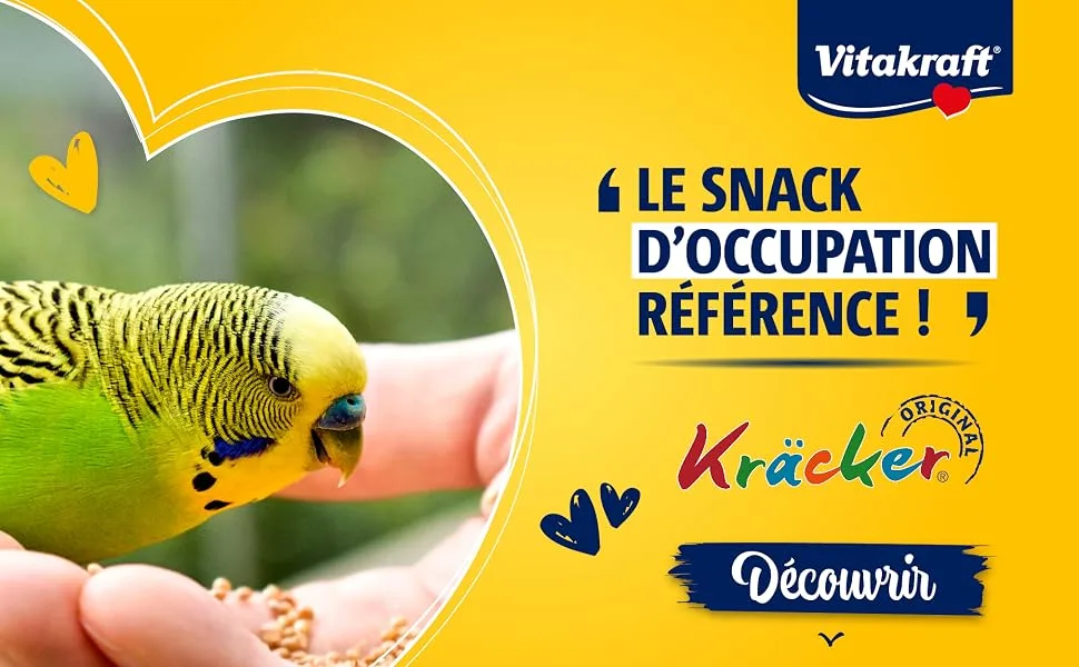 Vitakraft Parakeet Crackers Honey & Sesame - 2 Sticks - Vitakraft, Vögel, Kracker Wellensittich, Sittiche, Snacks, Sittiche, Nahrungsergänzungsmittel