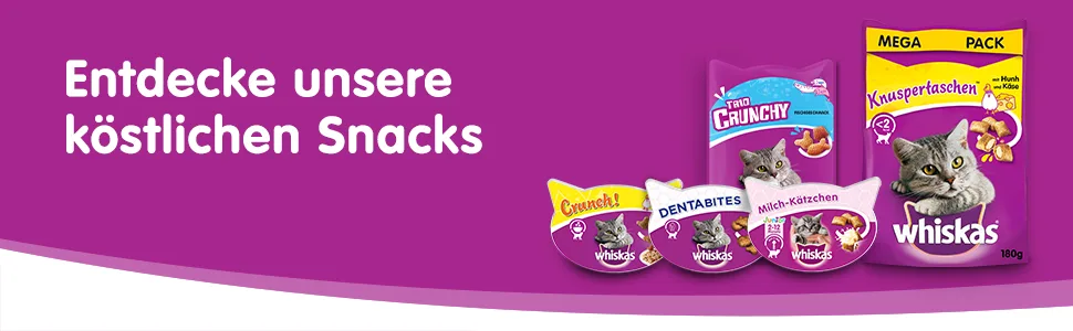 Whiskas crispy bags cat snacks with turkey 8x60g (8 packs) - different product packaging available turkey 480 g (1 Pack) - whiskas