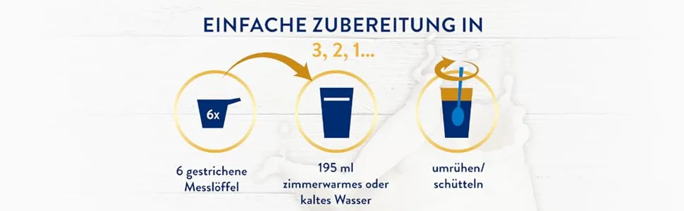 Ensure vanilla 400 g powder (1 Pack) - Einfache zubereitung