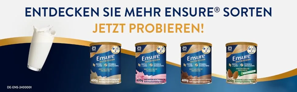 Ensure vanilla 400 g powder (1 Pack) - Einfache zubereitung