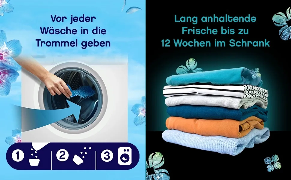 Lenor Unstoppables Laundry Perfume Fresh 510g Freshness for all textiles even for sportswear 510 g (1 pack) Fresh - Lenor Wascheparfum and Unstoppables