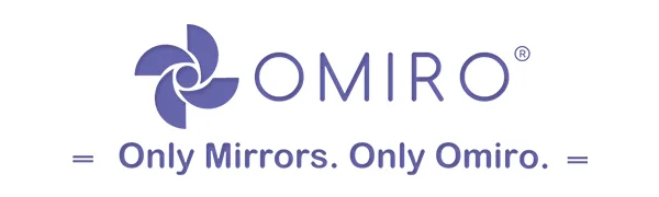 OMIRO Compact Mirror, 3½" 1X/10X Magnification Mini Folding Makeup Mirror for Purses (Color of The Year 2022 - Very Peri) - solgan