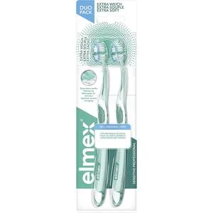 Elmex toothbrush sensitive professional soft 2 pieces - manual toothbrush for pain -sensitive teeth and gums (pack with 2) 2 pieces (pack with 2) - product information 2