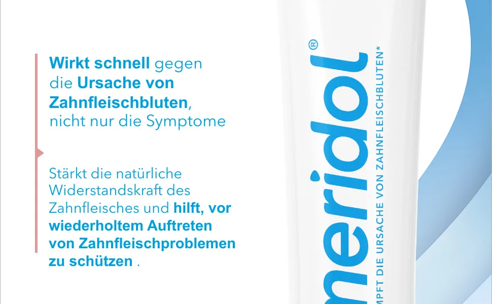 meridol toothpaste 4x75ml - Toothpaste fights gingivitis antibacterial effect 75 ml (pack of 4) - product information 2