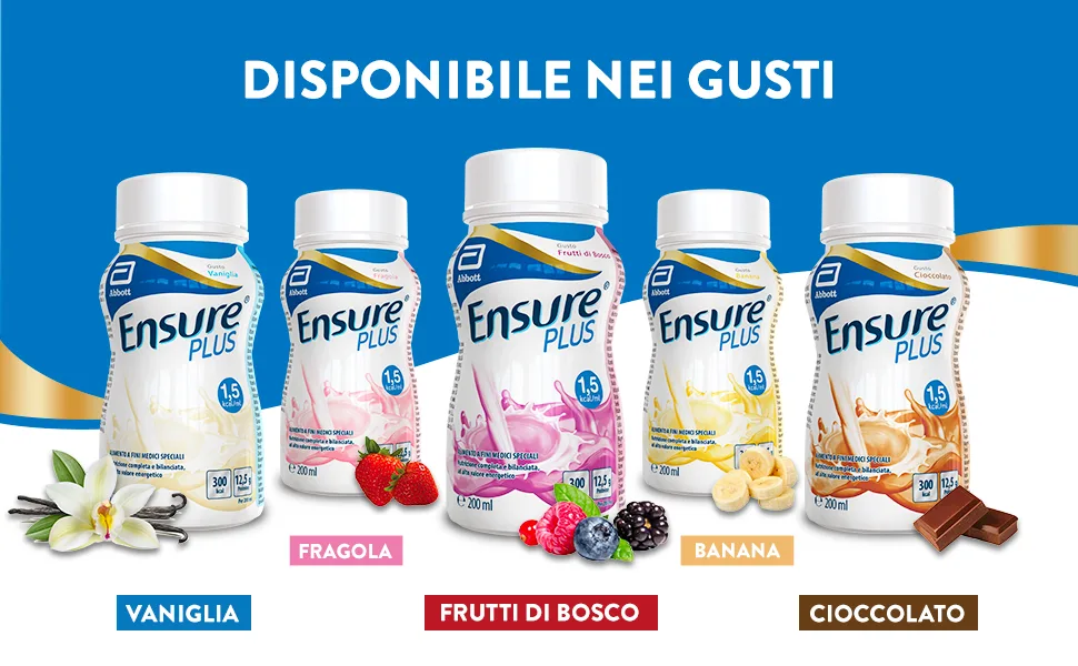 Ensure Plus supplementary feed format drink | Pack 4 x 200 ml | Flavour forest fruits - Ernährungsphysiologische Versorgung