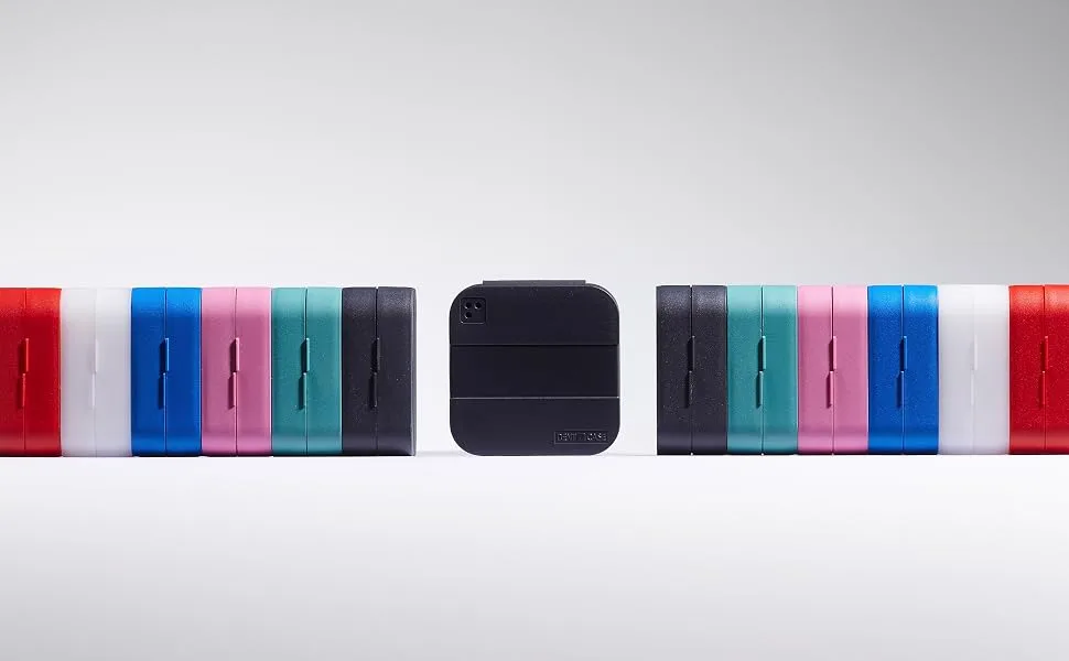 DENTiCASE Set: Patented hygienic storage box anthracite + 24 Super Absorber Pads - DENTiCASE