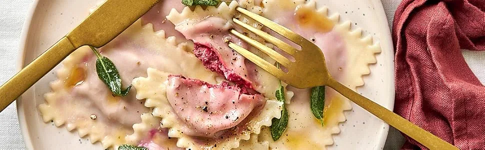 NABIO | Mediterranean spread beetroot pear walnut I vegan I (6 x 135g) Beetroot pear walnut 135 g (pack of 6) - Rezept nabio rote Beete Birne Walnuss Ravioli
