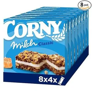 Cereal bar Corny Milk Classic milk sandwich with cereals and milk cream 32x30g - product information 2