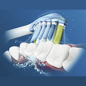 Philips Sonicare Original AdaptiveClean Standard Sonic Toothbrush Heads - 2-Pack in White (Model HX9042/17) 2 Pack - product information 6