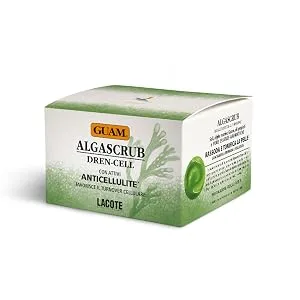 Guam Algascrub Energy Revitalizing Energizing Body Scrub Scrub with Refreshing Citrus Scent Made in Italy 420 gr Pack - DREN-CELL
