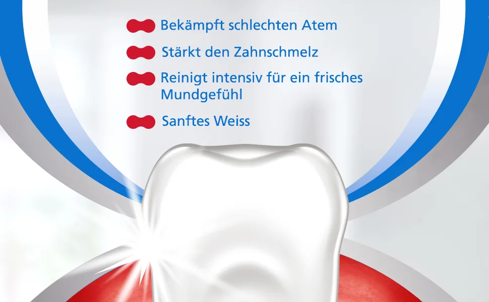 Parodontax Complete Protection Toothpaste with Fluoride 4x75ml helps reduce and prevent bleeding gums new pack - Bekämpft