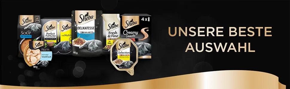 Sheba Classics in Piedetete- Finest Cat Nass Foot in the Ski Fish variation (MSC) with salmon white fish tuna and cod - 32 x 85g 2.72 kg (1 Pack) - Sheba