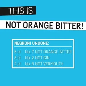 UNDONE NO.7 Italian Bitter Type - alcohol-free alternative to Orange Bitter (1 x 0.7l) - RECIPE