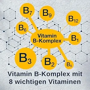 RESTAXIL UMP B complex-high-quality micro-nutrient complex with uridinmonophosphate (UMP) the entire vitamin B complex and calcium to support nerve health-60 pieces 60 pieces (1 Pack) - Vitamin B-Komplex