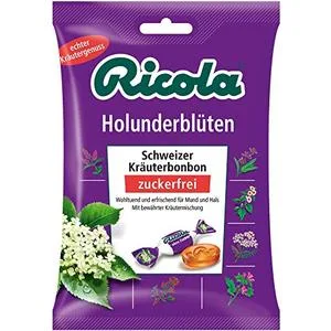 Ricola Elderberry Sugar-Free Pack of 9 (9 x 75 g) - product information 2