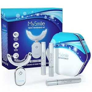 MySmile Teeth Whitening Kit with LED Light, Flagship 10 Min Non-Sensitive Max Teeth Whitener with Enhanced Carbamide Peroxide Teeth Whitening Pen, Helps to Remove Stains from Coffee, Smoking, Wine - product information 5