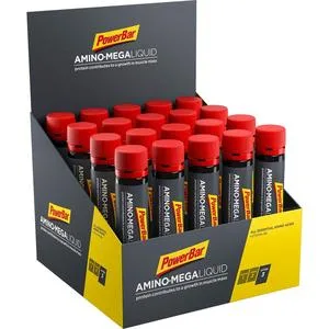Powerbar Amino Mega Liquid Ampoules 20x25ml - Food supplement with whey protein hydrolysate and all essential amino acids - product information 2