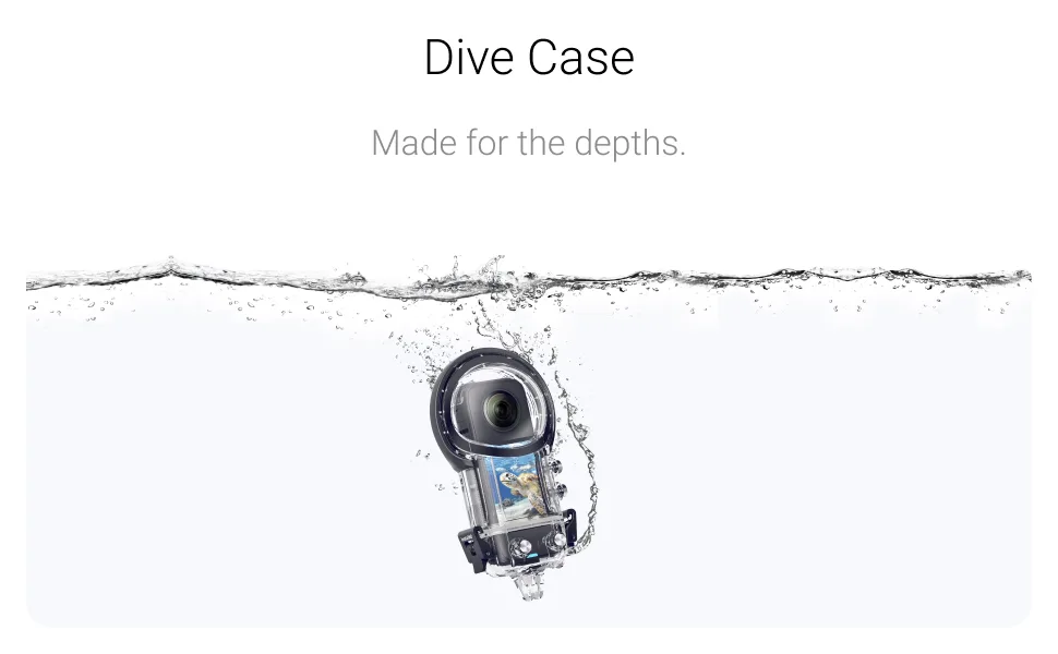 Insta360 INSBAQC X3 Diving Housing Single Bed - product information 1