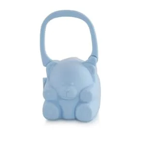 Miniland pacifier holder with bear-shaped handle - PACIKEEPER AZURE Azure 1 piece (1 pack) - product information 2