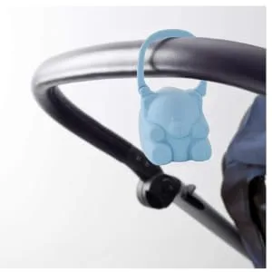 Miniland pacifier holder with bear-shaped handle - PACIKEEPER AZURE Azure 1 piece (1 pack) - product information 4