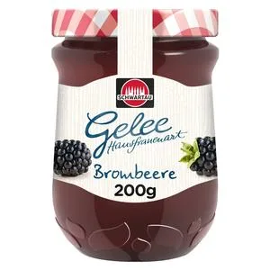 Schwartau Blackberry Jelly made from fruit juice 200g Blackberry 200 g (1 pack) - product information 2