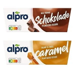 Alpro Soya Dessert Chocolate mild fine 4 cups x 125g UHT vegan - product information 3