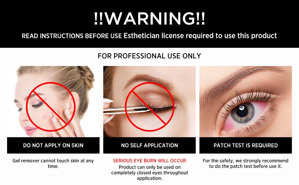 LASHVIEW Eyelash Extension Remover Cream, 5g Glue Remover, Natural Pigment, Professional Eyelashes Extensions Adhesive Remover Cream Type, Fast Dissolution, Eyelash Extension Supplies (Jasmine) - cream remover