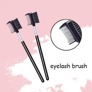 1 PCS Eyelash Comb and Eyebrow Brush Comb, Eyebrow Eyelash Brush Makeup Tool for Eyelashes extension (1 Count (Pack of 1)) - eyelash brushes