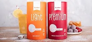 Xucker Raspberry Fruit Spread with Xylitol - Fruity Raspberry Spread with 76% Fruit Content I Vegan & Low Sugar 220g - Xucker Light Xucker Premium