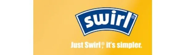 Swirl tear-resistant & leak-proof drawstring garbage bags multipack 3x 60l/10 bags white 10 pieces (pack of 3) - product information 1