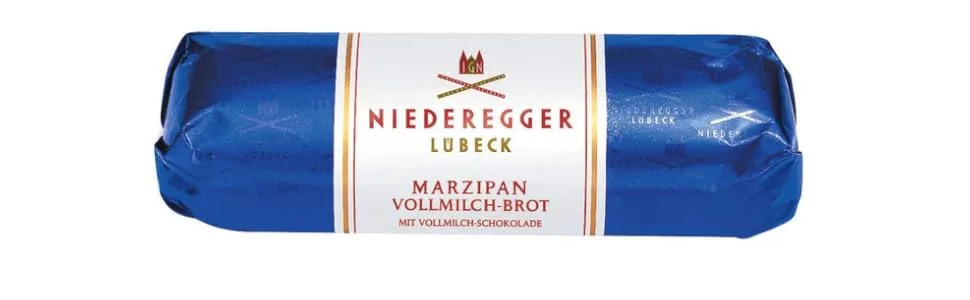 Niederegger Marzipan Black Bread with Milk Chocolate Pack of 3 (3 x 125 g) - product information 2