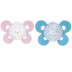 Chicco Physio Light Silicone Pacifier Sterilizable Pack of 2 Pink 2-6 m Pink 2-6 mois - product information 2
