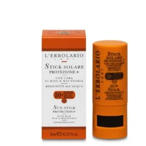 L'Erbolario sun protection stick for face and d collet high UVA and UVB protection SPF 50 size: 8 ml - product information 2