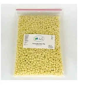Sala Cocoa Butter Chips Pastilles Food Grade Conv. 500 g Bag - product information 2