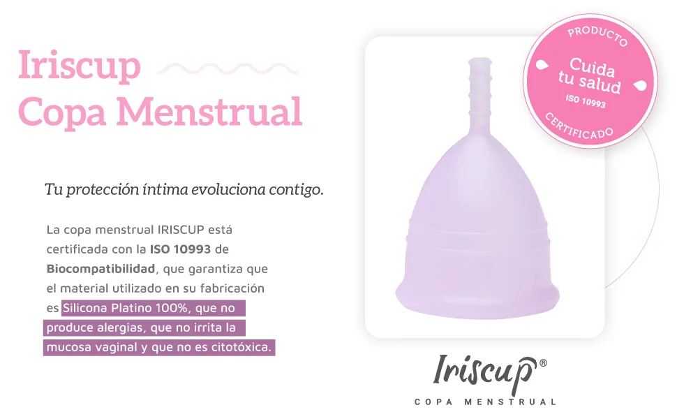 Irisana Iriscup Menstrual Cup L transparent 1 piece (1 pack) Transparent - Iriscup Menstruationstasse