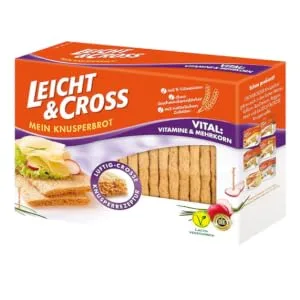 LEICHT&CROSS Crispy Bread Vital pack of 8 (8 x 125 g) - product information 2