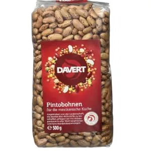 Davert Pinto Beans Pack of 4 (4 x 500 g) - Organic - product information 2
