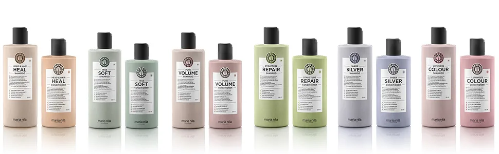 Maria Nila - Pure Volume Conditioner | moisturizing for more volume 300 ml (1 pack) - Head and Hair Heal