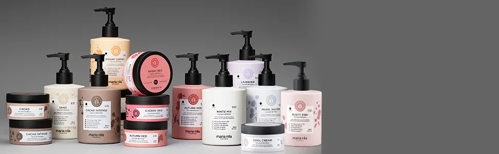 Maria Nila Colour Refresh Hair Mask Pearl Silver 300 ml - maria nila